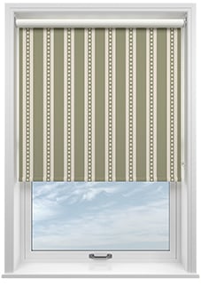 The British Stripe Co. Edgar, Derwent No.1 - Roller Blind